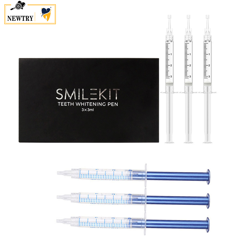 Teeth Whitening Gel Pen - Butik hediye kutusu ile diş beyazlatma