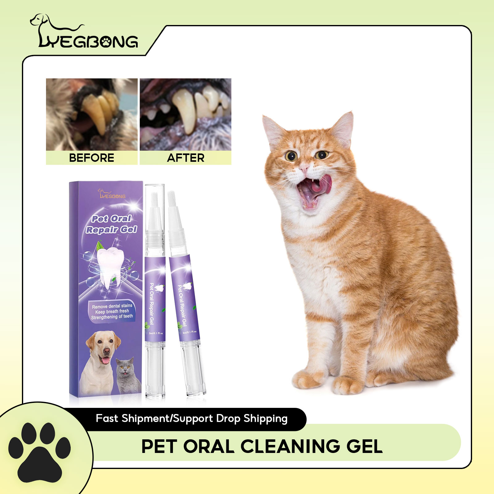 Teeth Whitening Ulta - Pet Oral Onarım Jeli Yavru Tartar