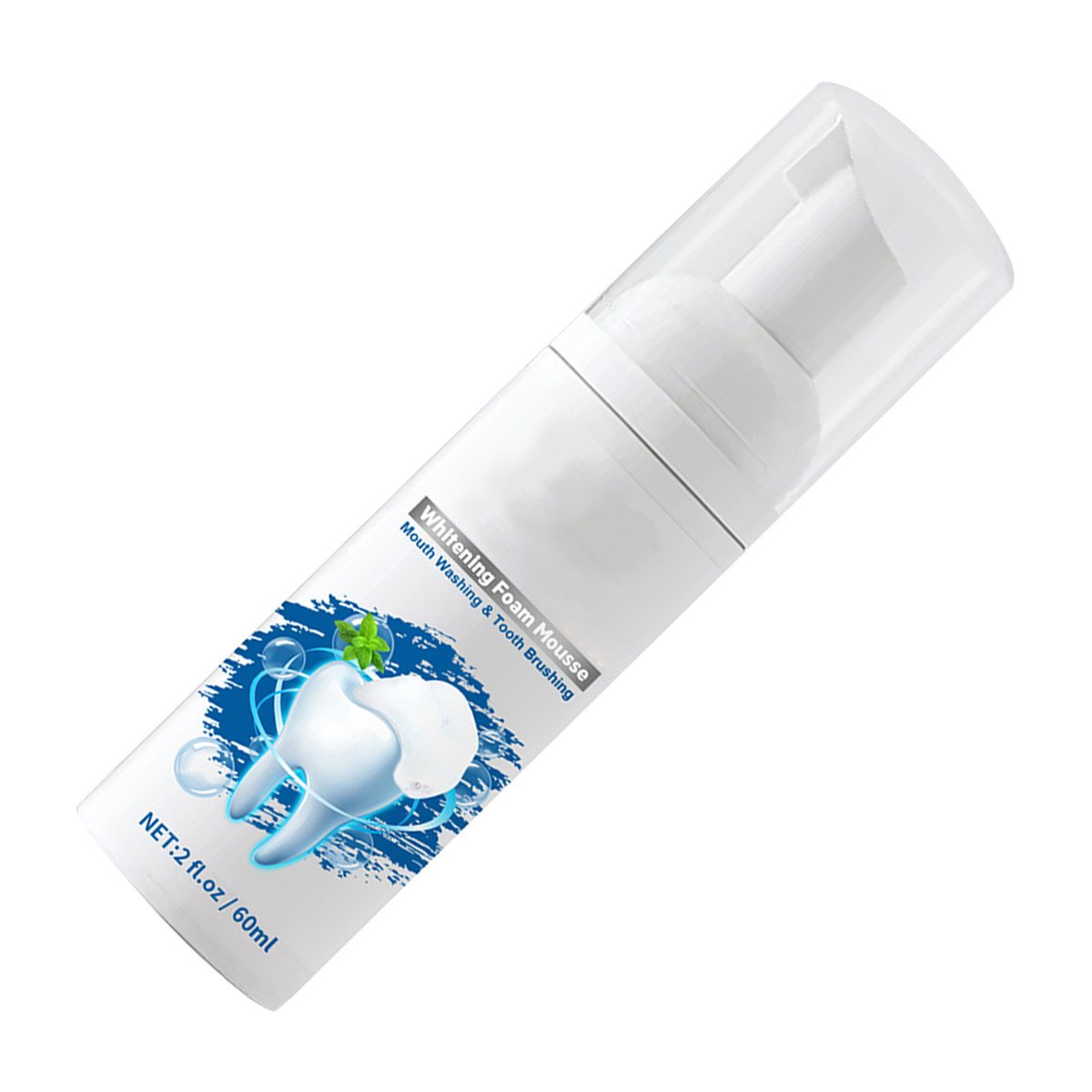 Teeth Whitening Foam Toothpaste - 60Ml Beyazlatıcı Köpük Diş Macunu Ağız