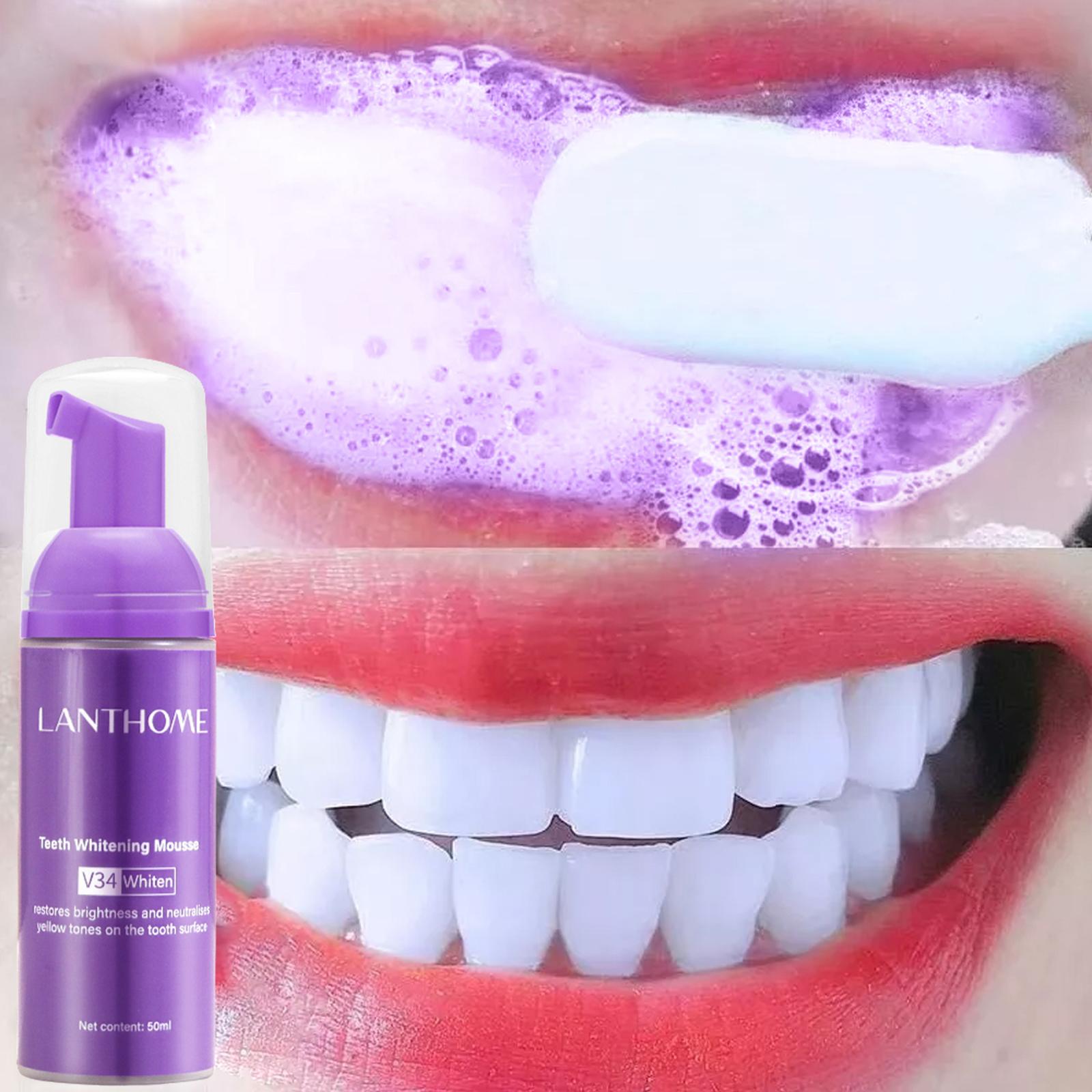 50MLTeeth Beyazlatma Köpüğü Le - Teeth Whitening Foam Toothpaste incelemesi ve fiyatı