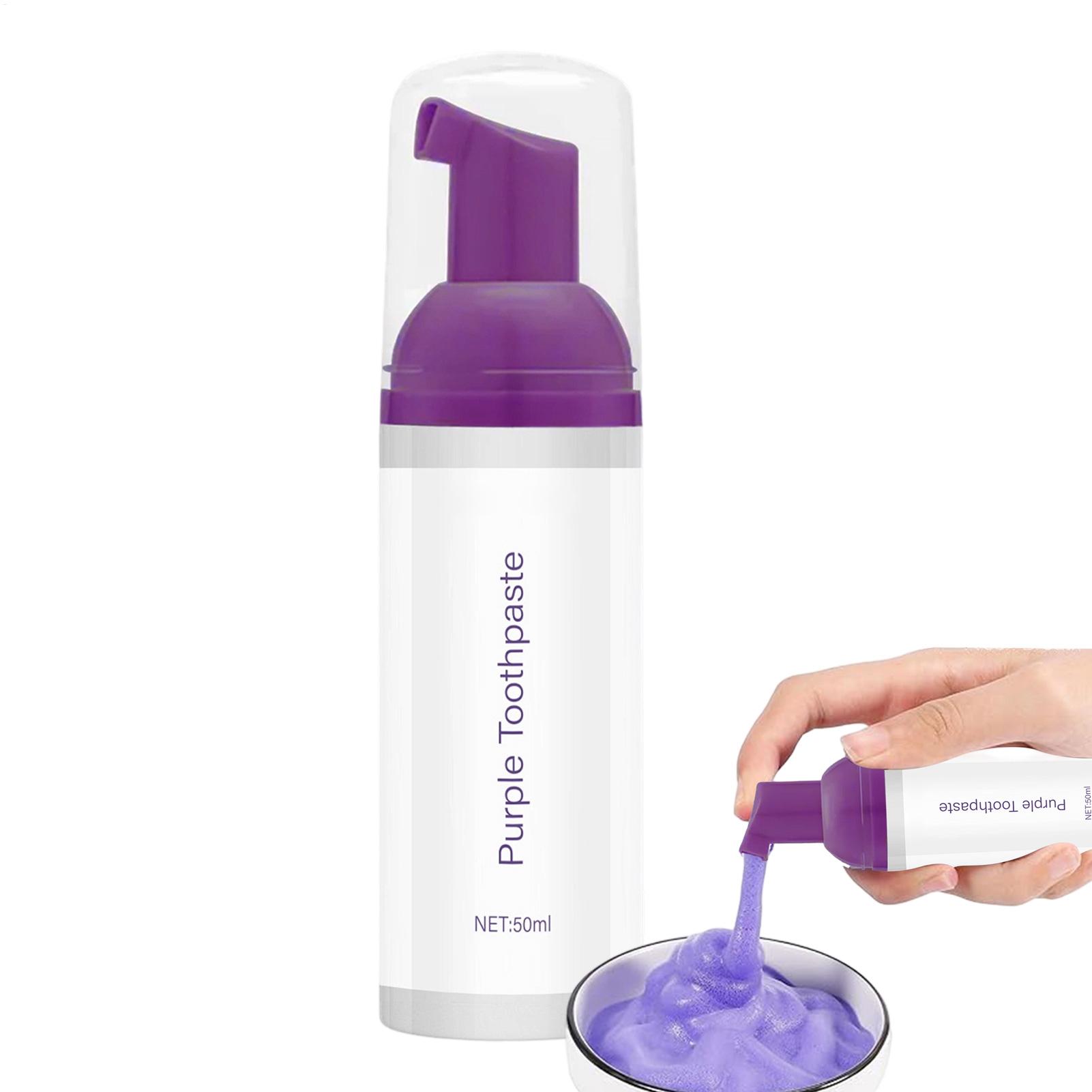 50ml Mor Beyazlatıcı Diş Macun - Teeth Whitening Foam Toothpaste incelemesi ve fiyatı