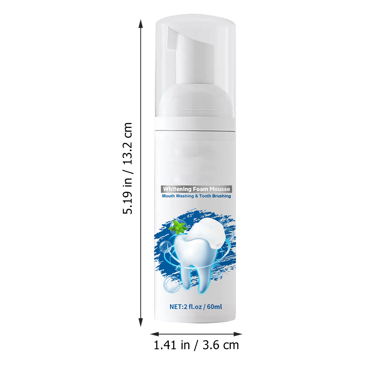 60Ml Beyazlatıcı Köpük Diş Mac - Teeth Whitening Foam Toothpaste incelemesi ve fiyatı