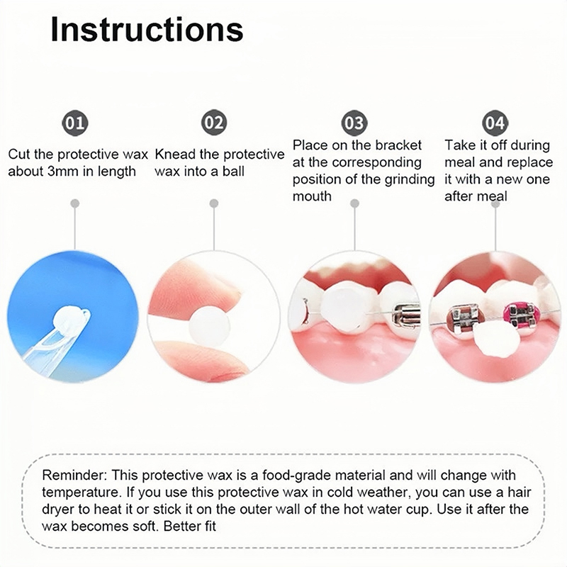 10 adet Diş Ortodontik Rahatla - Teeth Whitening With Braces incelemesi ve fiyatı