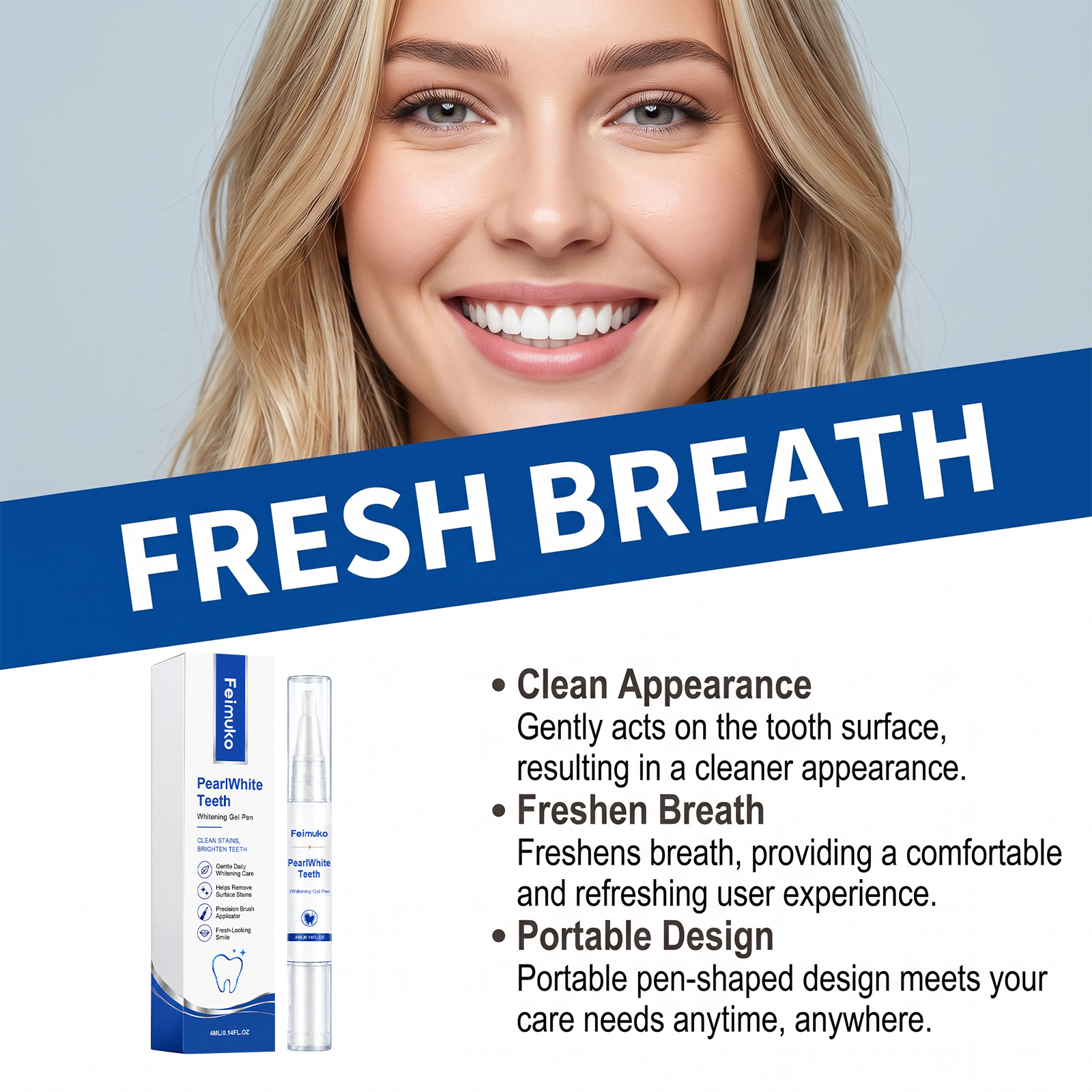 Taşınabilir Diş Beyazlatıcı Je - Teeth Whitening Gel Pen incelemesi ve fiyatı
