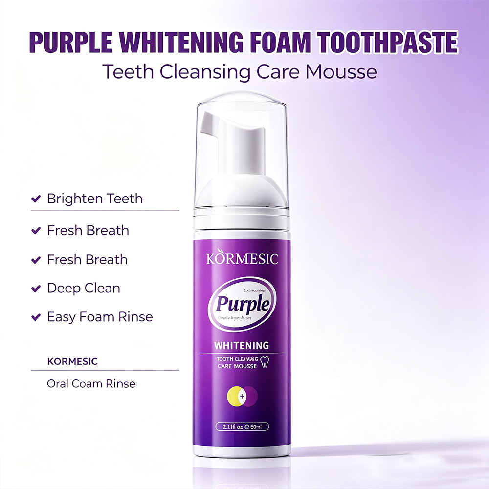 Mor Beyazlatıcı Diş Köpüğü V34 - Teeth Whitening Foam Toothpaste incelemesi ve fiyatı