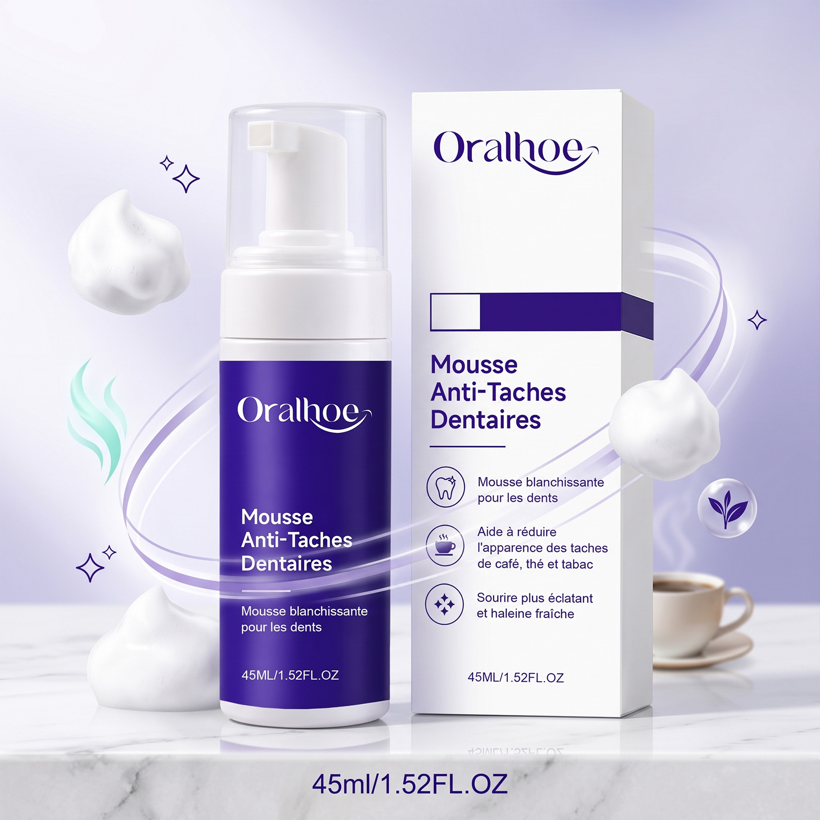 Mor Diş Macunu Köpük Mousse Na - Teeth Whitening Foam Toothpaste incelemesi ve fiyatı